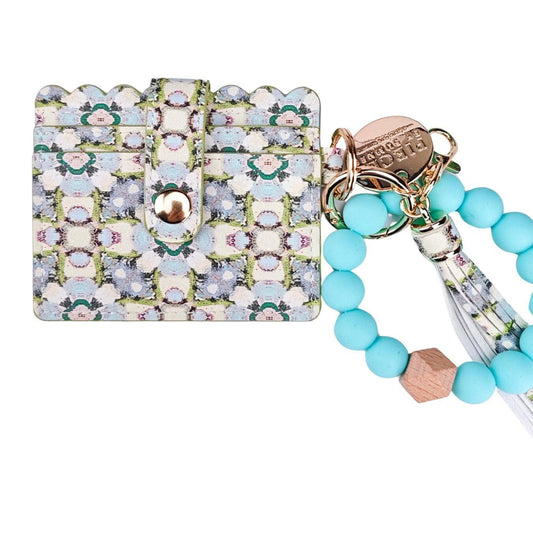 Petunia Keychain Wristlet Wallet Utility Bags Laura Park Designs   