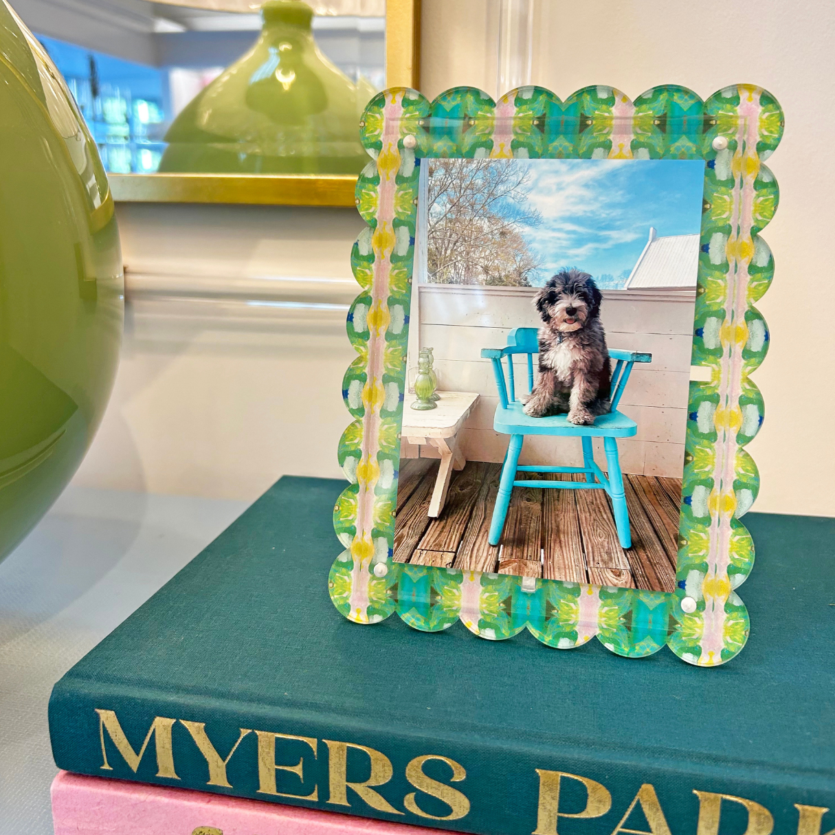 Boca Bay Acrylic Picture Frame: One Size Home Decor Laura Park Designs