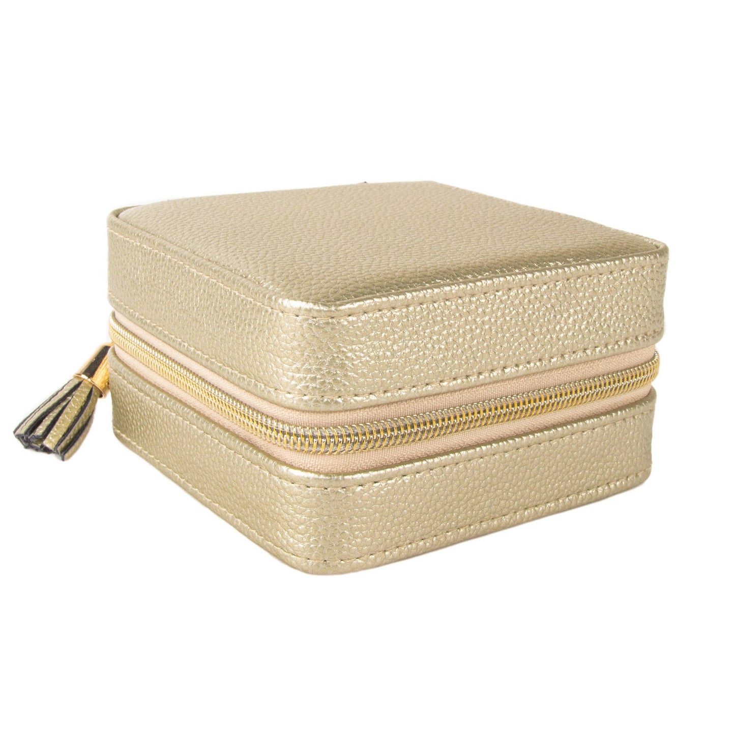 Leah Travel Jewelry Case: Pale Pink-2970 Cases Brouk and Co.
