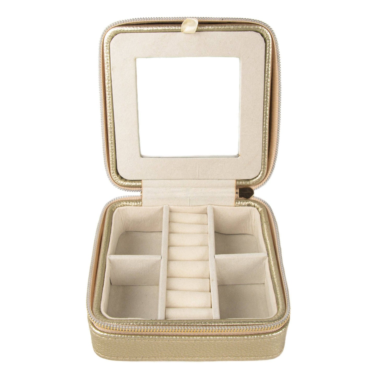 Leah Travel Jewelry Case: Pale Pink-2970 Cases Brouk and Co.