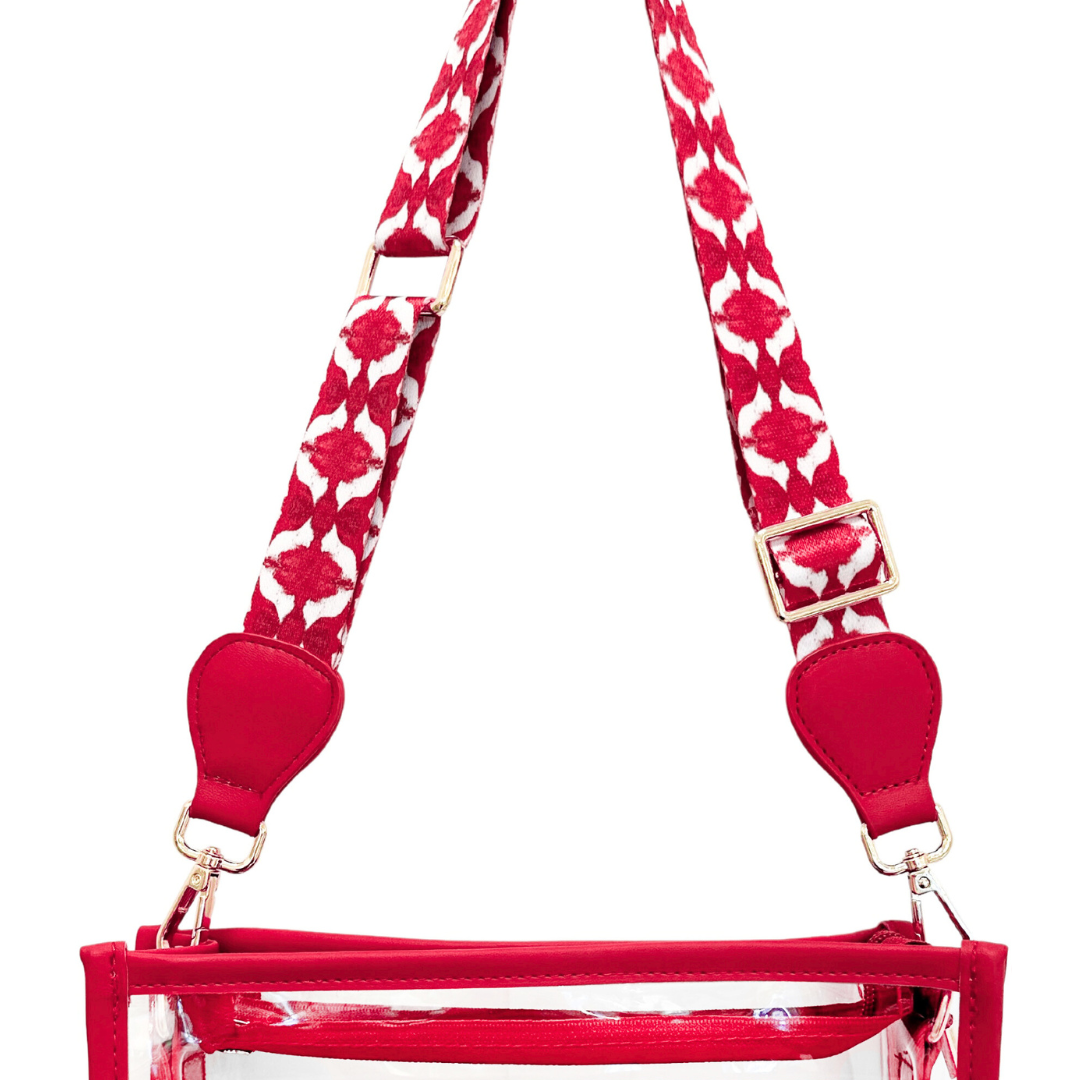 Pieces x Laura Park, Spice Market Red Stadium Bag Purses + Totes Laura Park Designs