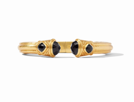 Astor Demi Cuff - Obsidian Black Bracelets Julie Vos