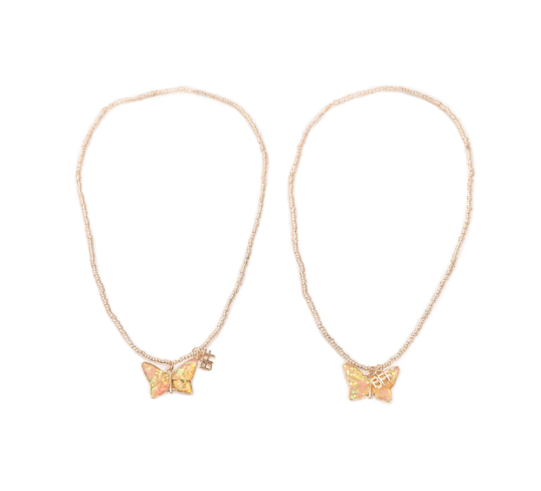 BFF Butterfly Necklaces Kids Jewelry Great Pretenders