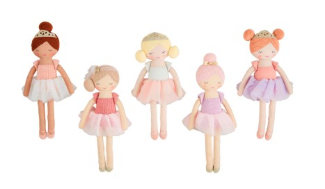 Ballerina Dolls - Assorted Baby Accessories Mudpie