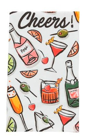 Bar Towels - Assorted Kitchen + Entertaining Mudpie Cheers