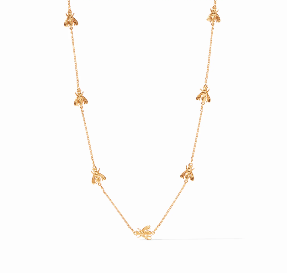 Bee Delicate Station Necklace Necklaces Julie Vos