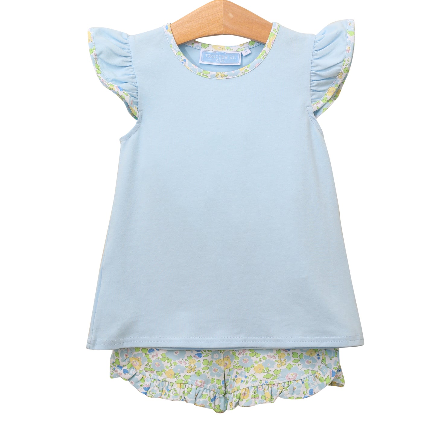 Blooming Floral Skort Set Girls Sets Trotter Street Kids