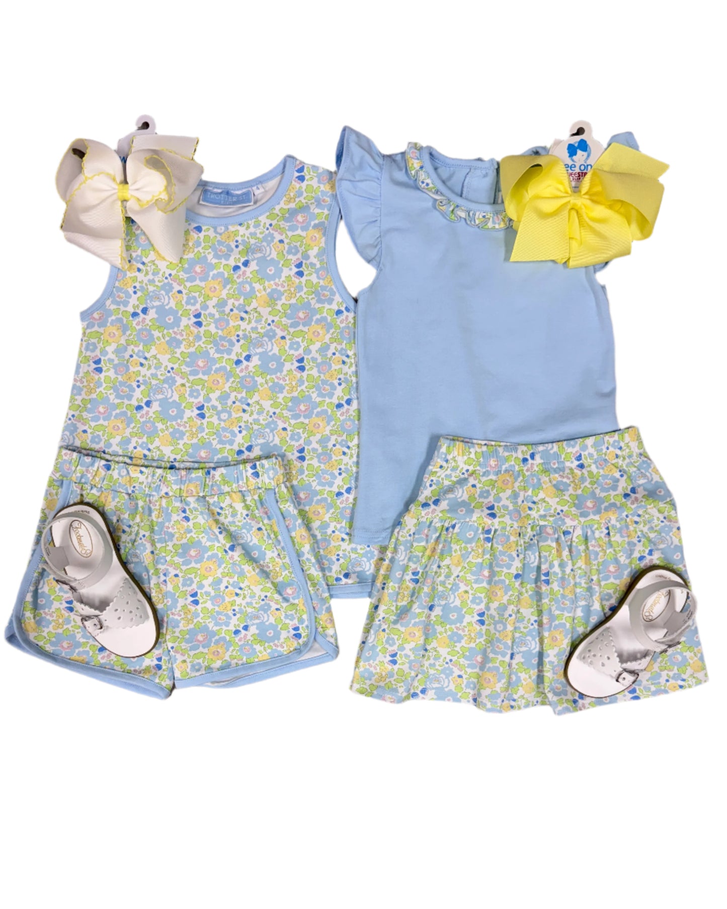 Blooming Floral Lounge Set Girls Sets Trotter Street Kids