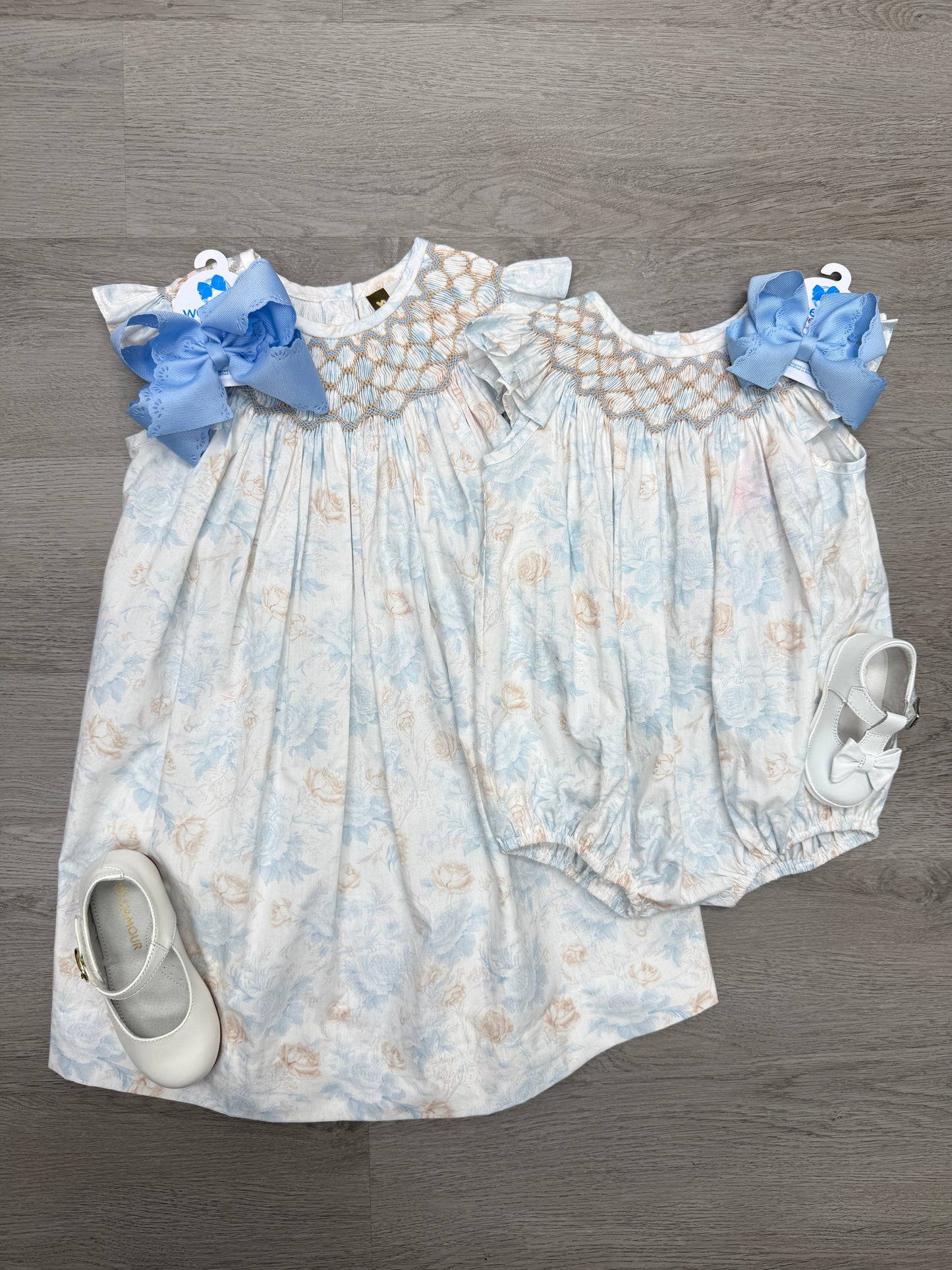 Blue Moon Geo A/S Bubble Girls Bubbles + Rompers Banana Split