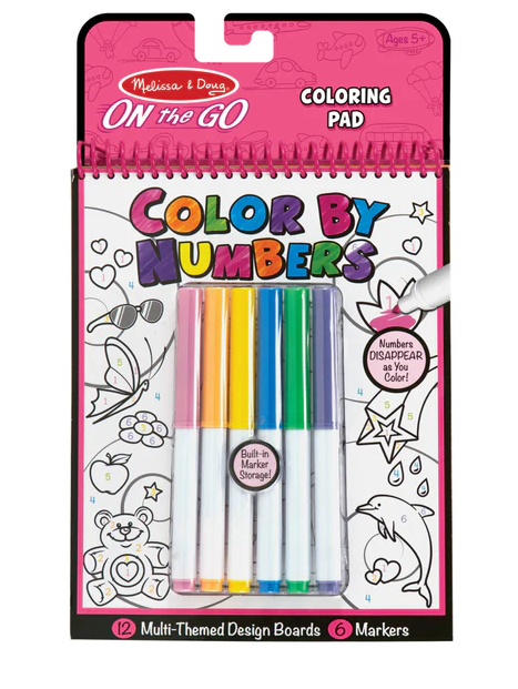 Color By Numbers - Pink Toys Melissa & Doug