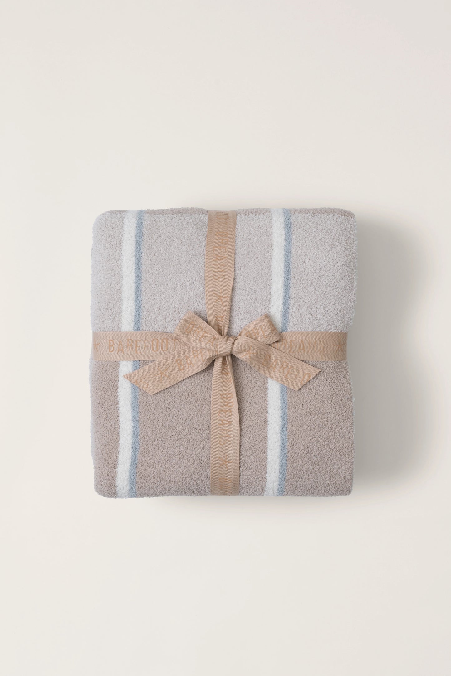 Cozychic Accent Stripe Throw - Stone Multi Textiles Barefoot Dreams