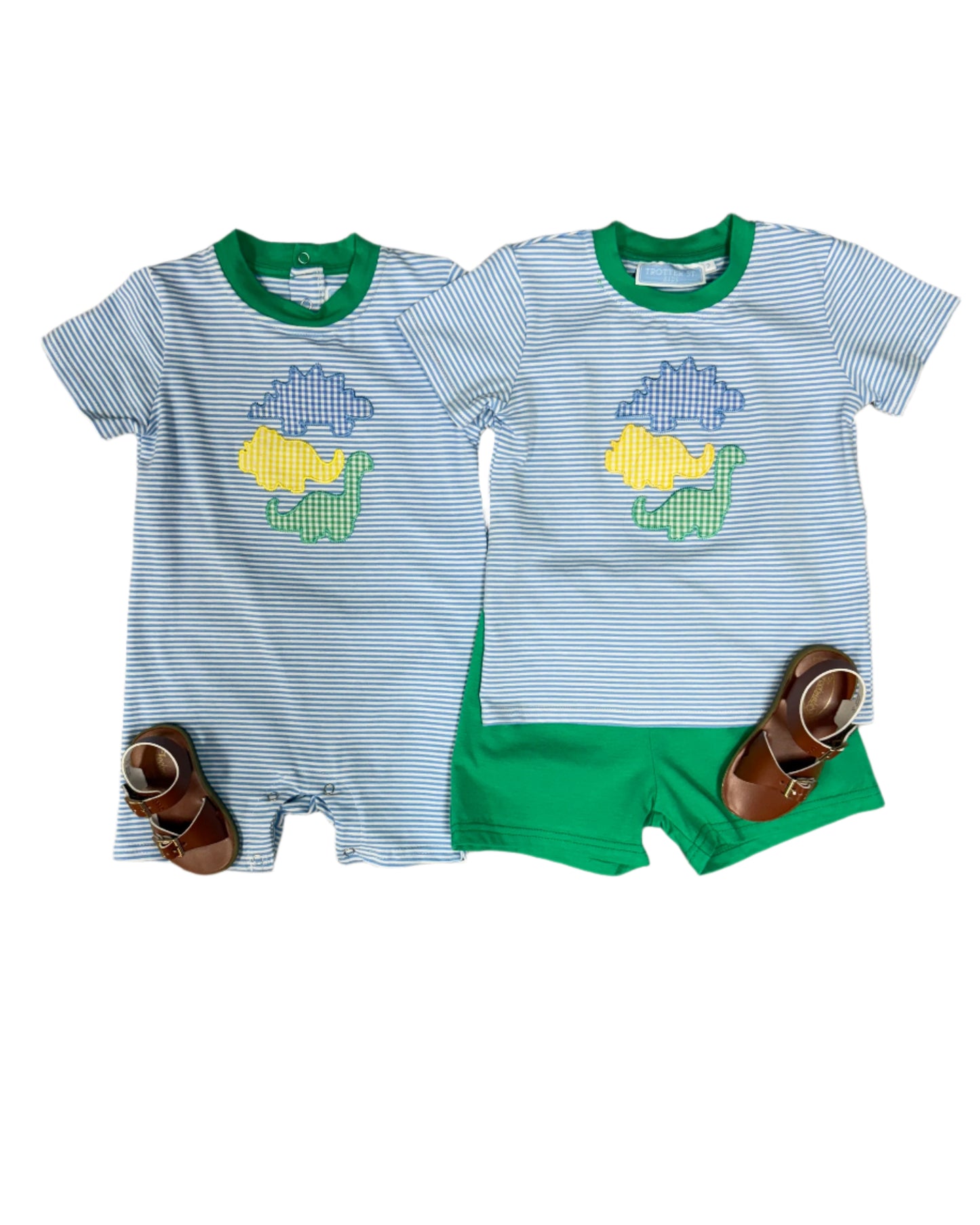 Dinosaur Short Set Boys Sets Trotter Street Kids