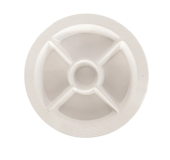 Divided Dish - Pinstripes Home Decor Nora Fleming