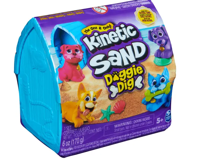 Doggie Dig Kinetic Sand - Assorted Toys Spin Master