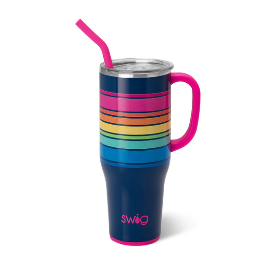 40 oz Mega Mug  - Electric Slide Insulated Drinkware Swig   