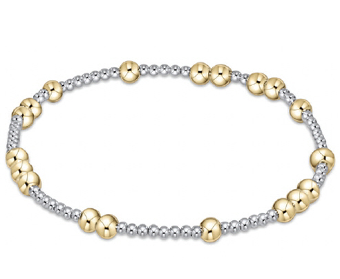 Hope Unwritten 4mm Bracelet - Mixed Metal Bracelets enewton