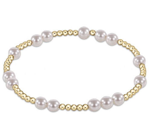 Extend Hope Unwritten 5mm Bead Bracelet - Pearl Bracelets enewton