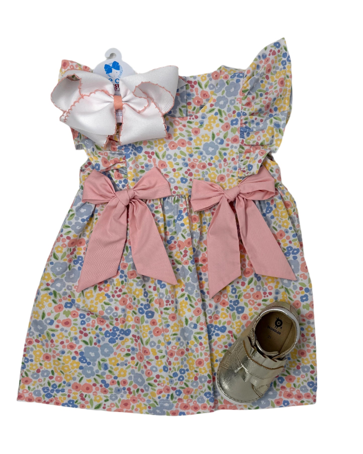 Fancy Me Floral Dress Girls Play Dresses Three Sisters