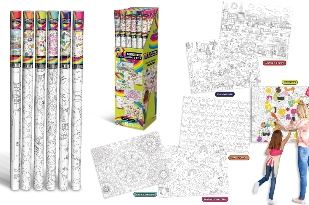 XL Color in Poster Toys Anker Play