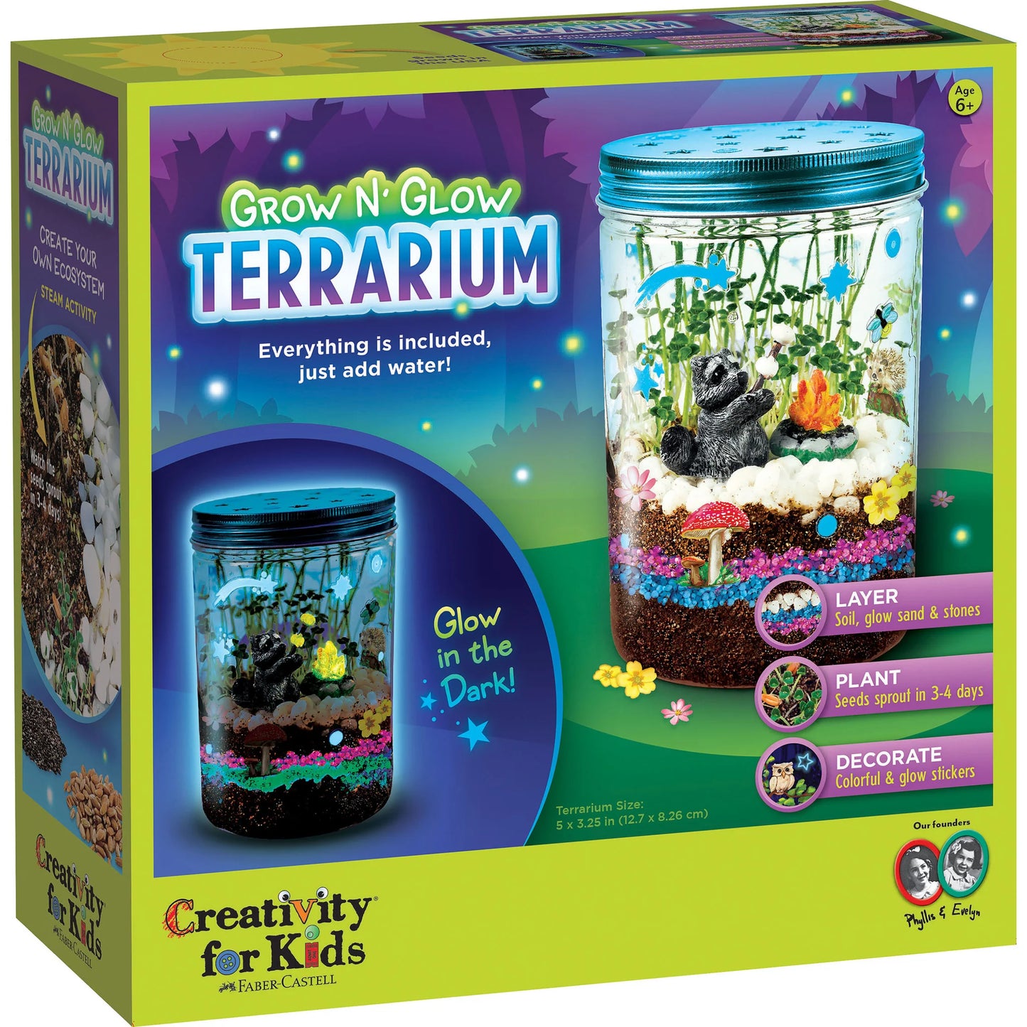 Grow N' Glow Terrarium Toys Faber Castell