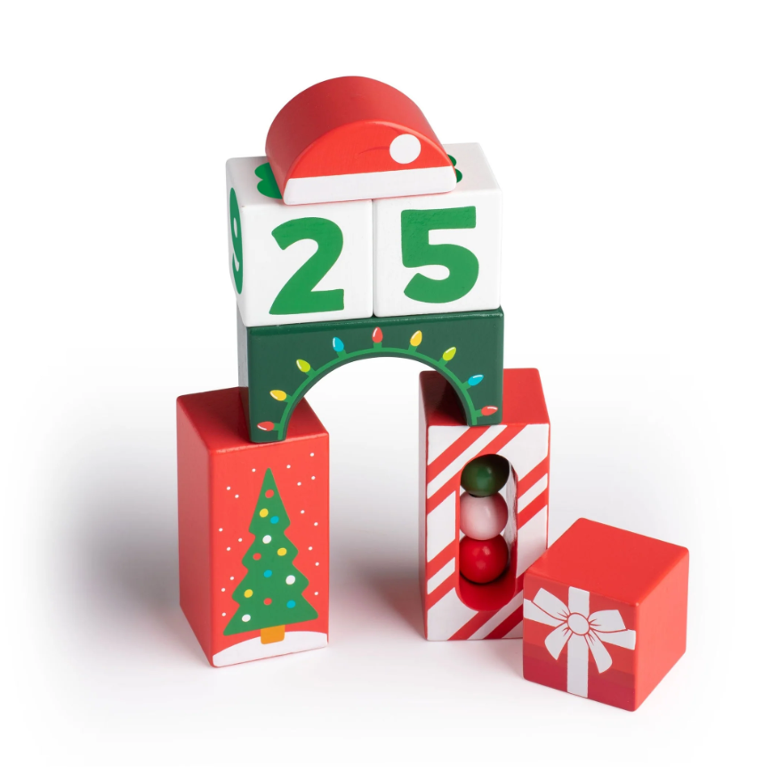 Holiday Wooden Block Set Gifts Stephen Joseph