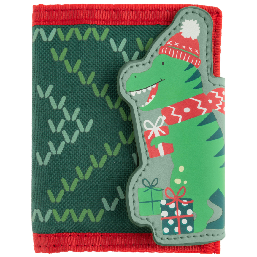 Holiday Wallet - Dino Accessories Stephen Joseph