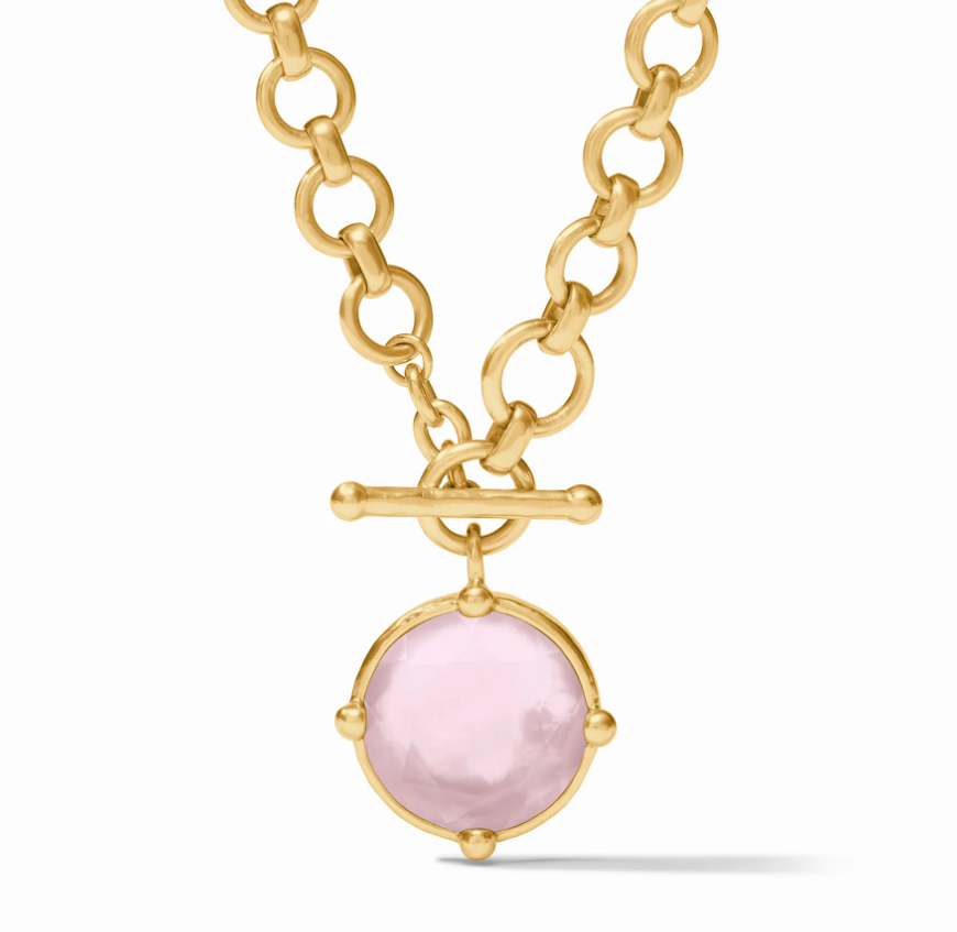 Honeybee Demi Necklace - Iridescent Rose Necklaces Julie Vos