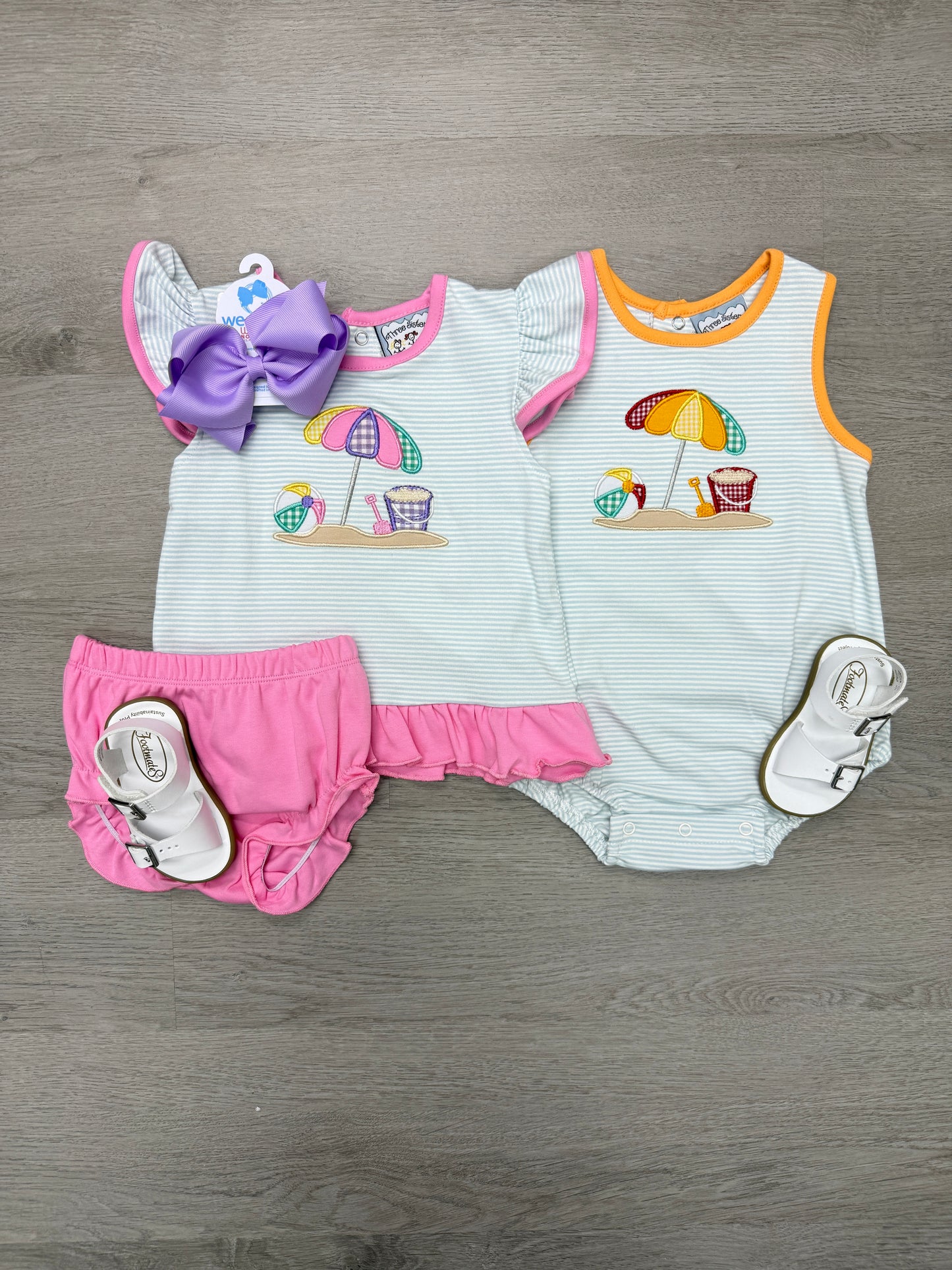 Beach Days Boys Bubble Boys Bubbles + Rompers Three Sisters