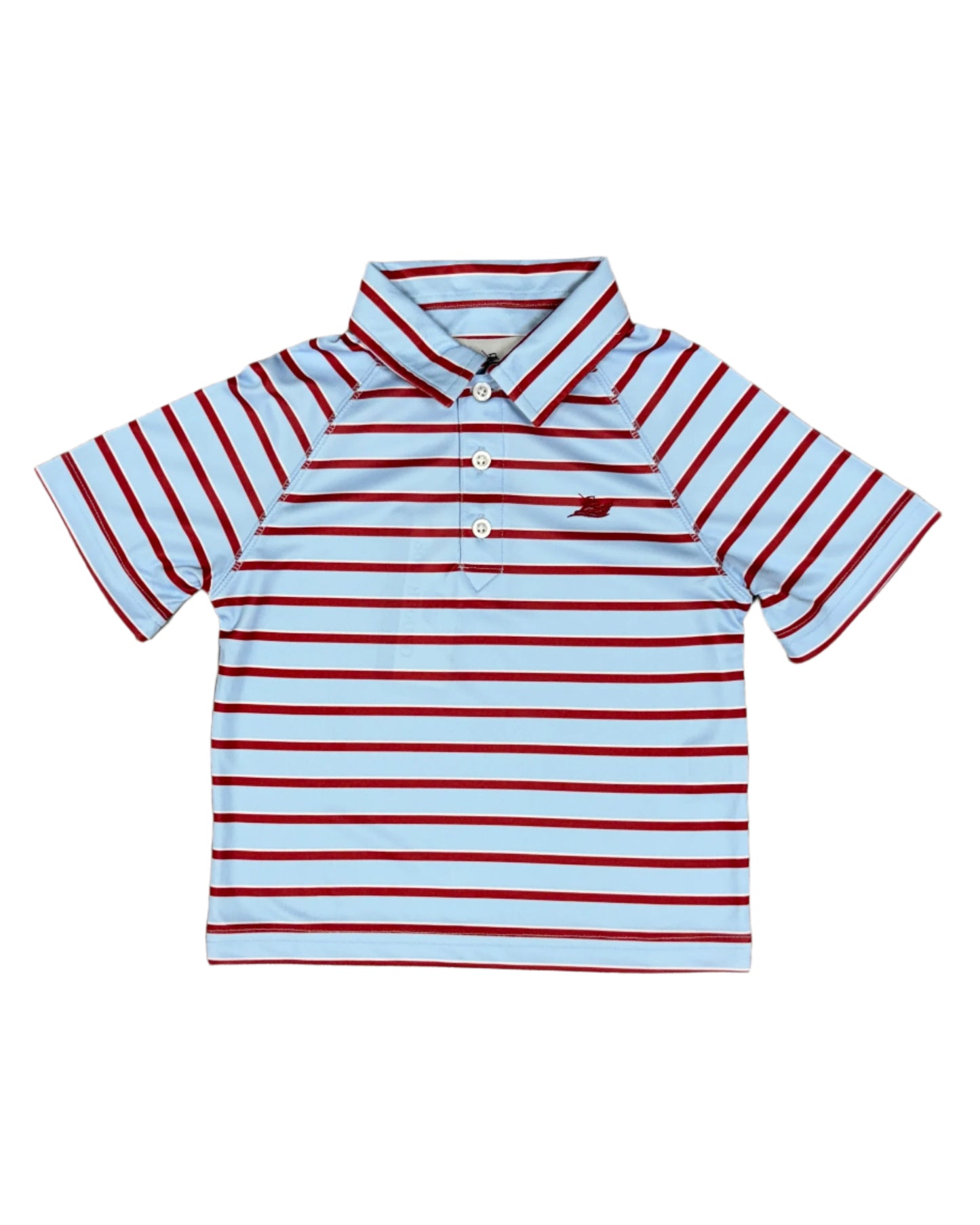 Boy's Polo - Red/White/Blue Boys Shirts + Polos Southbound