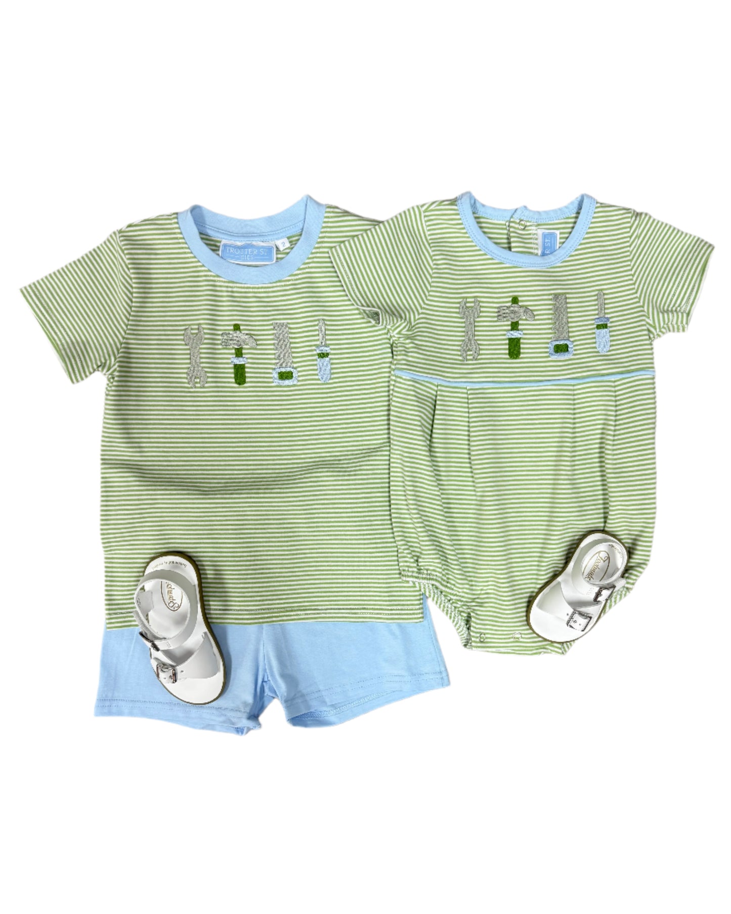 Tools Embroidery Bubble Boys Bubbles + Rompers Trotter Street Kids