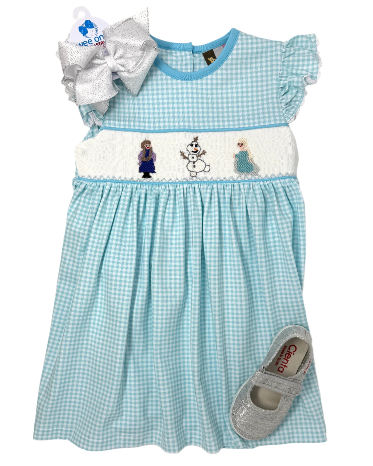 Ice Princess Smocked A/S Dress Girls Play Dresses Banana Split