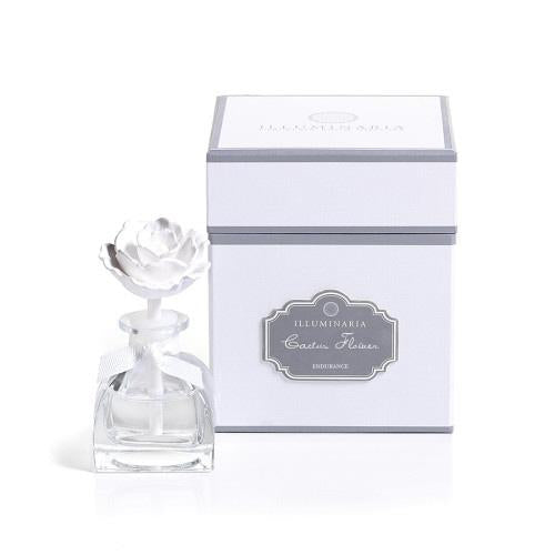 Illuminaria Mini Porcelain Diffuser - Cactus Flower Diffusers Zodax
