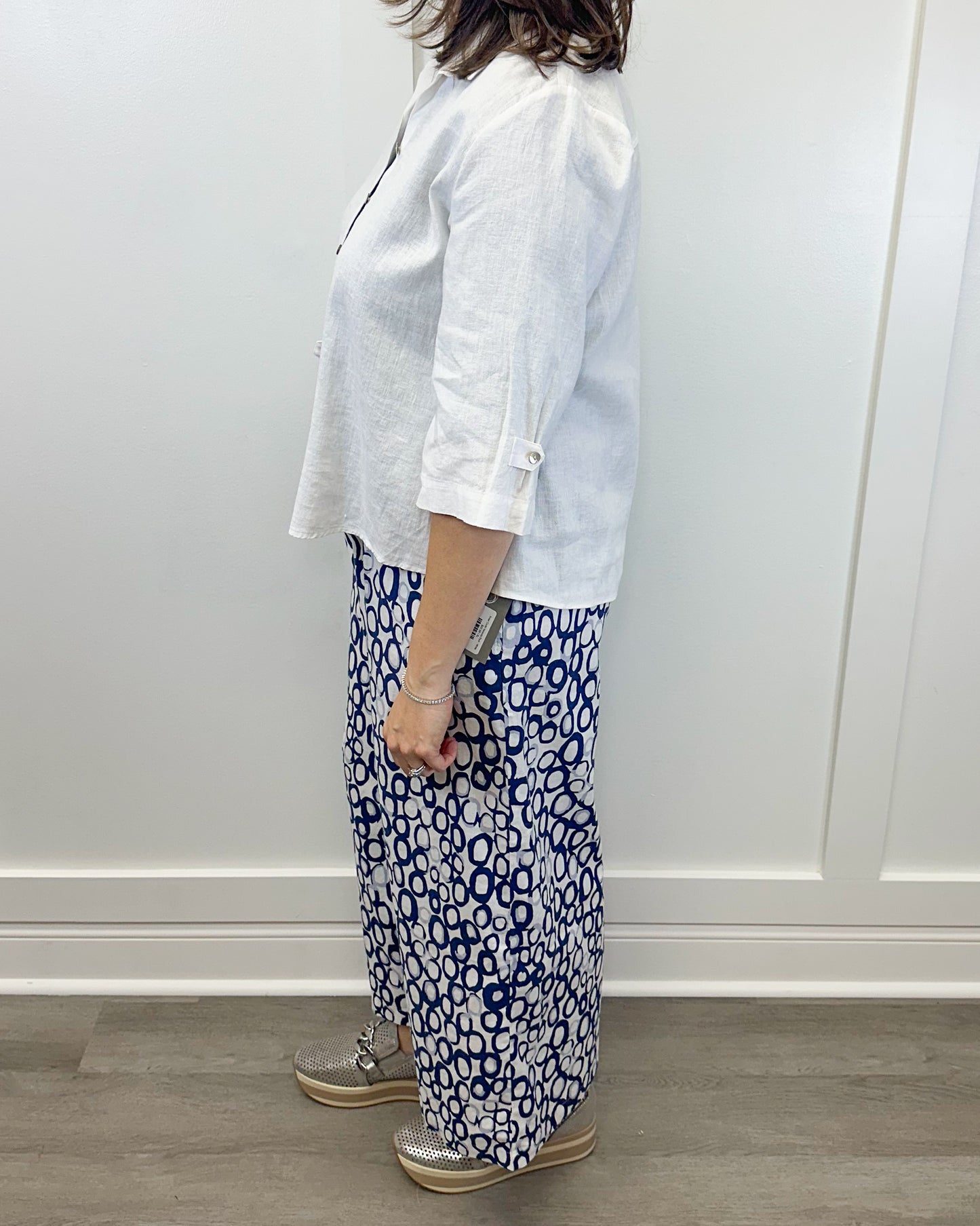 Linen Solid Everything Shirt - White Shirts Habitat