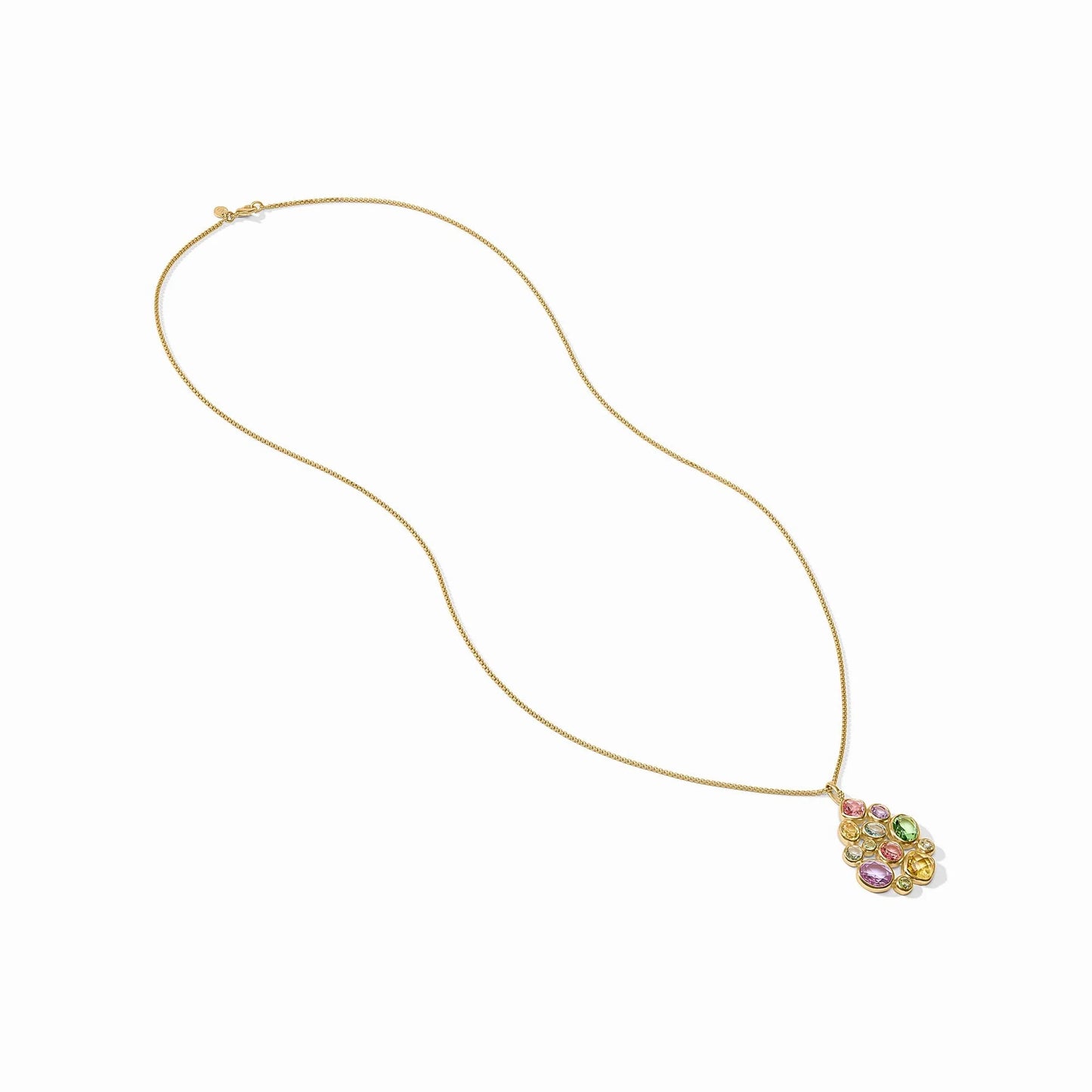 Kaleidoscope Statement Pendant - Multi Stone Necklaces Julie Vos