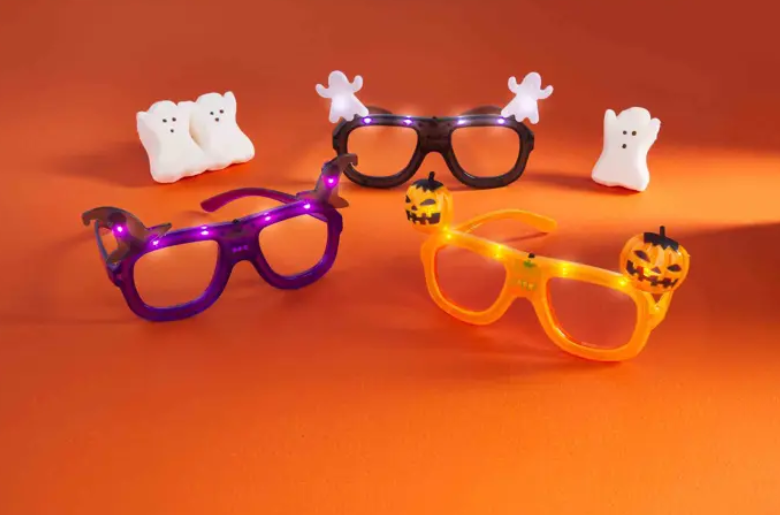 Light Up Halloween Glasses Seasonal Mudpie