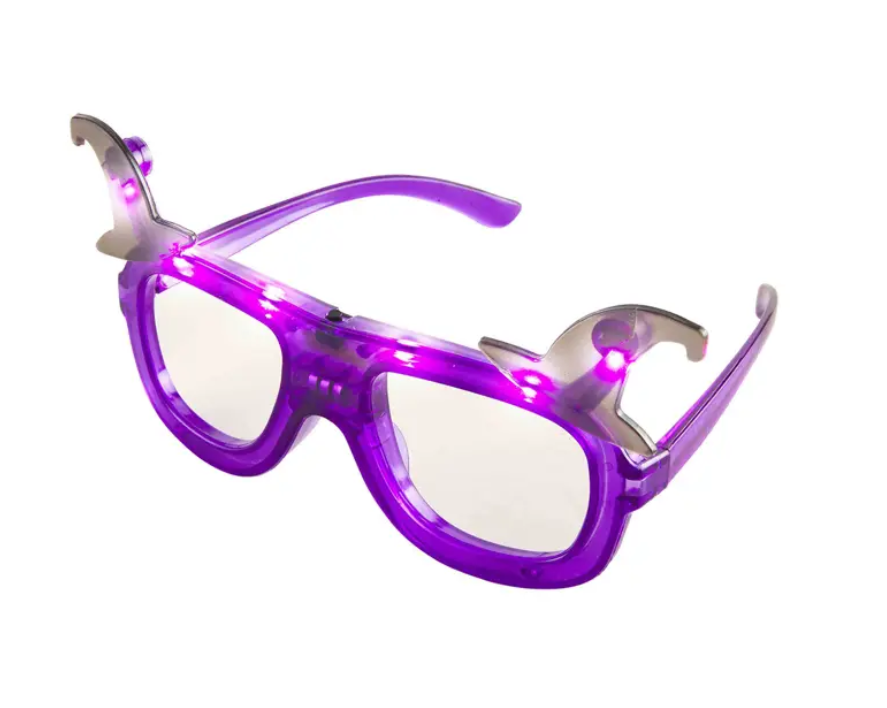 Light Up Halloween Glasses Seasonal Mudpie Witch