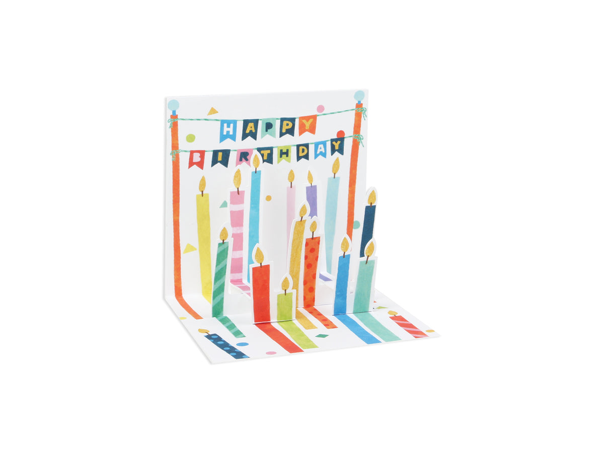 Lots of Candles Greeting Card Paper Goods Up With Paper