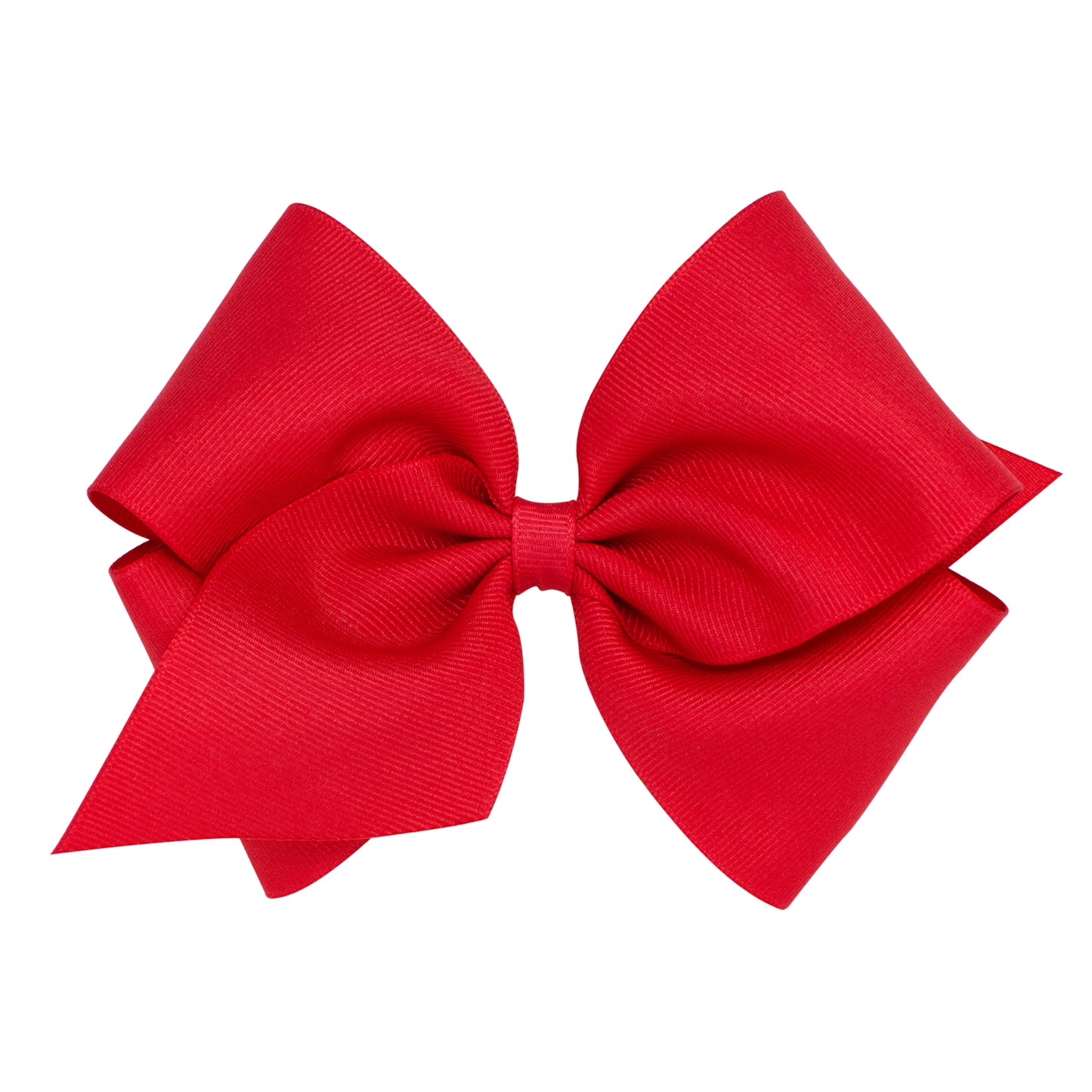 Mini King Grosgrain Bow - Red Kids Hair Accessories Wee Ones