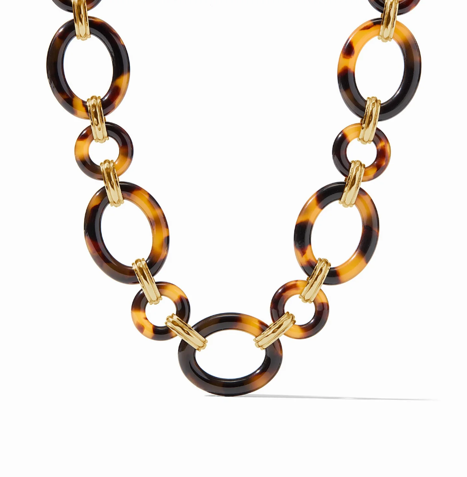 Madison Link Necklace - Tortoiseshell Necklaces Julie Vos
