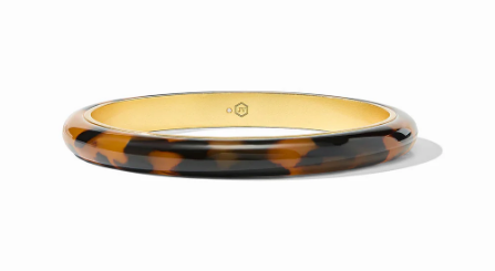 Madison Statement Bangle - Tortoise - Medium Bracelets Julie Vos