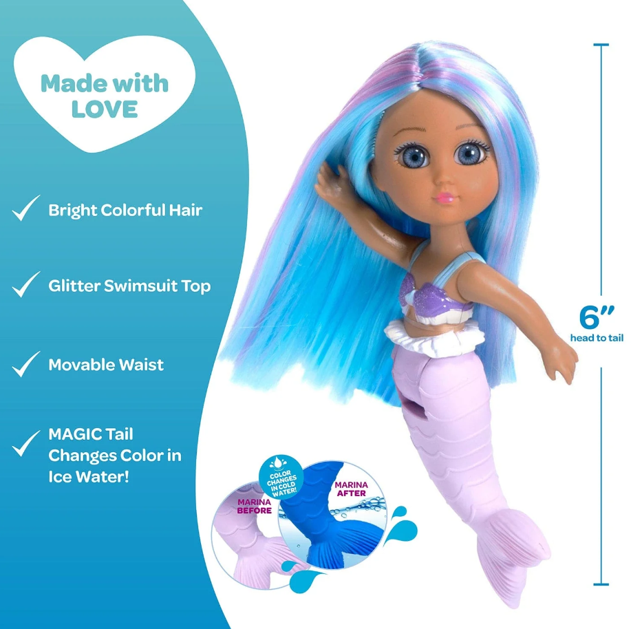 Adora Water Wonder Color Changing Mermaid - Marina Toys Adora   