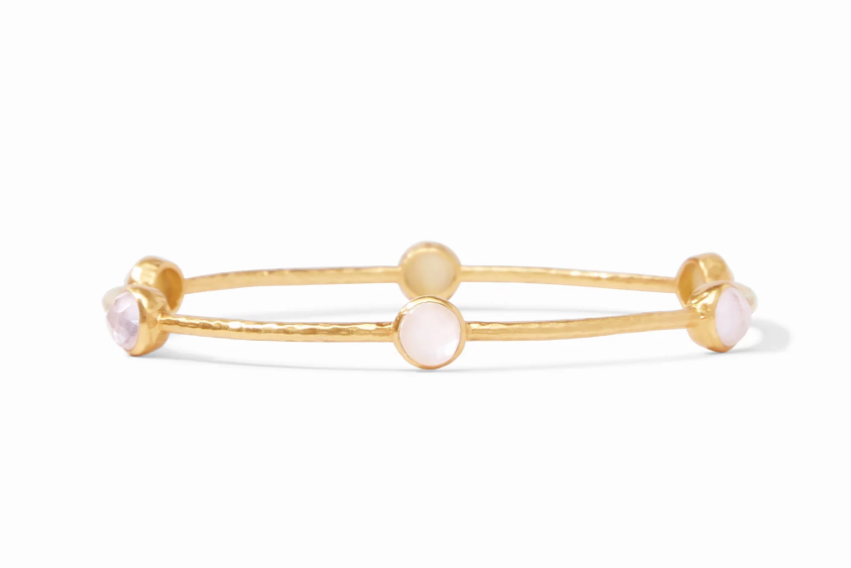 Milano Luxe Bangle - Iridescent Rose - Small Bracelets Julie Vos