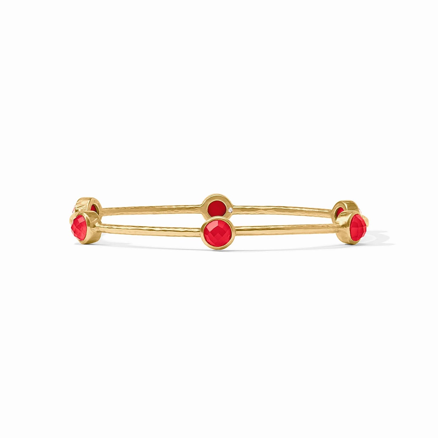 Milano Luxe Bangle - Iridescent Strawberry - Medium Bracelets Julie Vos