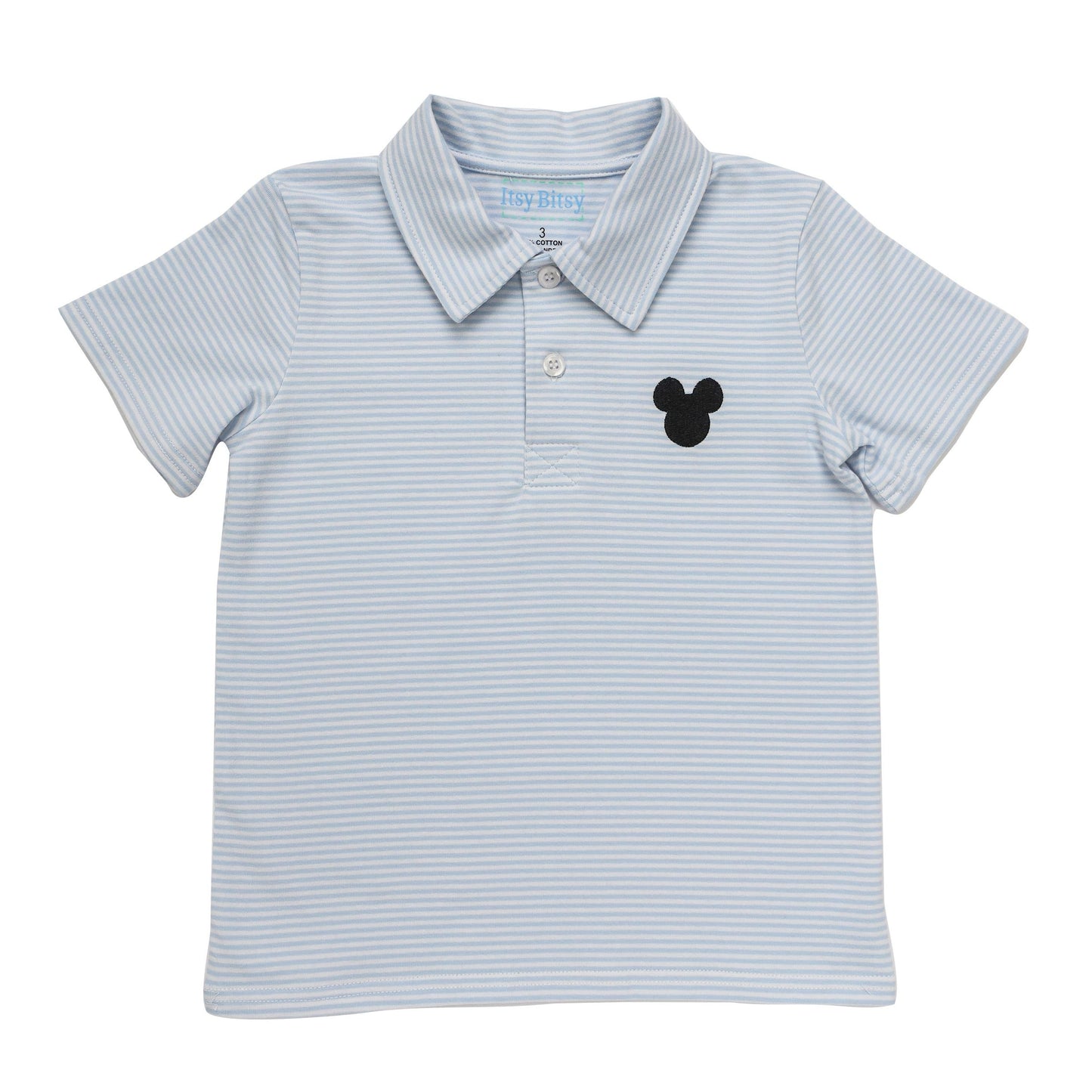 Mouse Polo Boys Shirts + Polos Itsy Bitsy