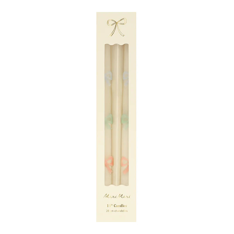 Multi Bow Taper Candles Candles Meri Meri