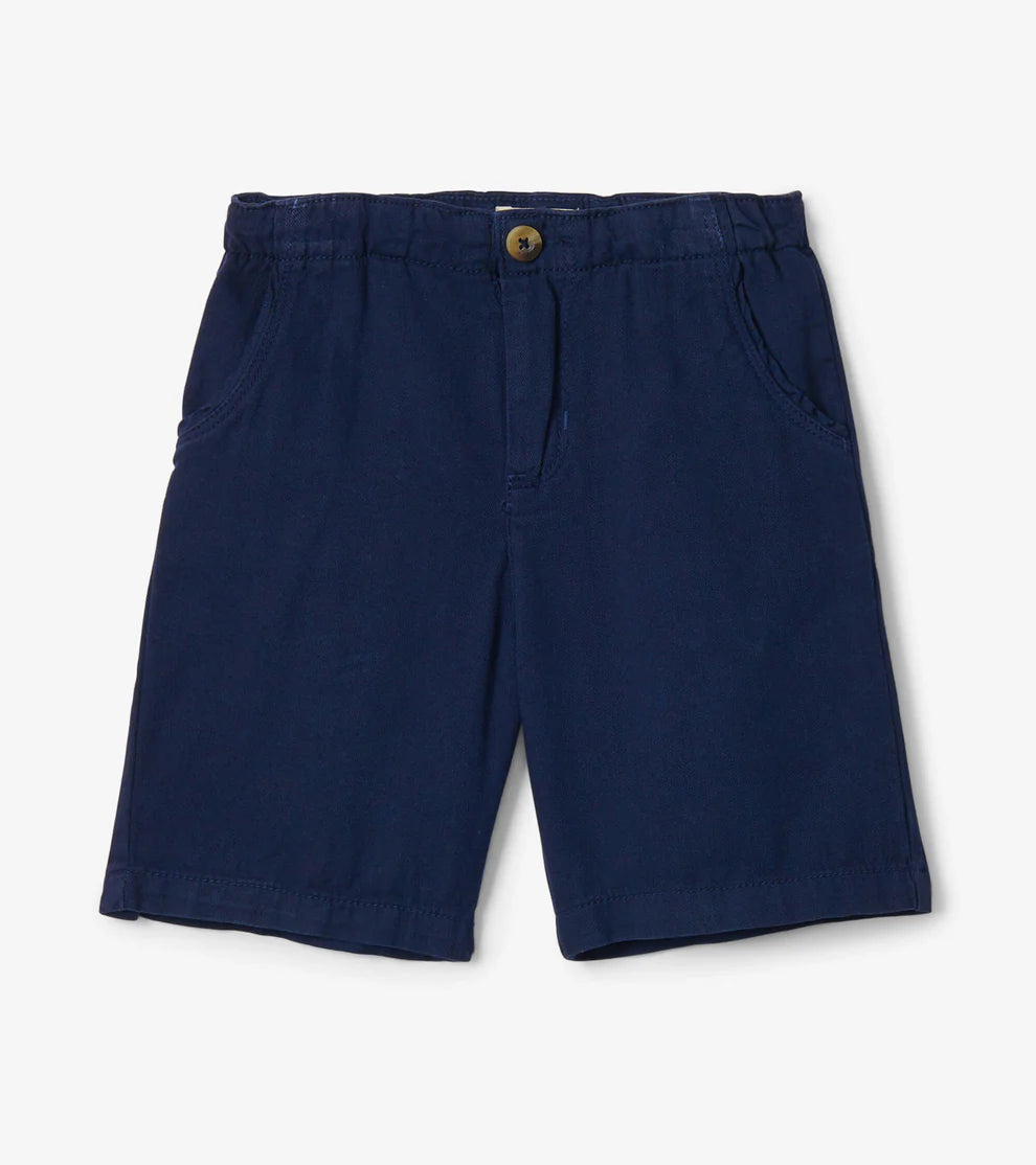 Navy Twill Shorts Boys Shorts Hatley