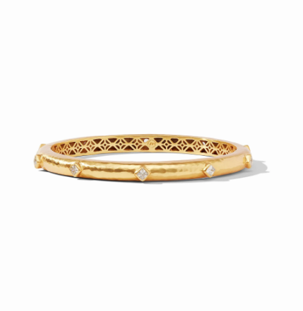 Noel Stone Bangle - Cubic Zirconia - L Bracelets Julie Vos