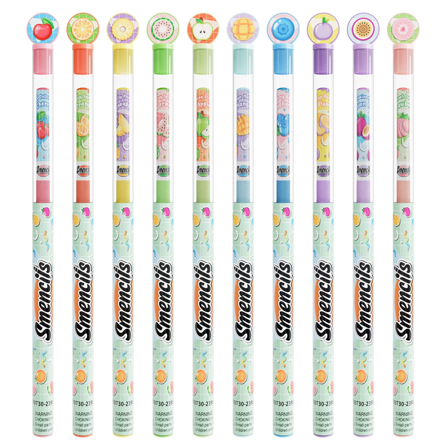 Pastel Colored Smencils Toys Scentco