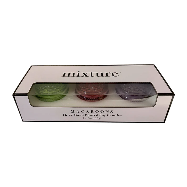 Pastel Macaroons Candles - Assorted Candles Mixture