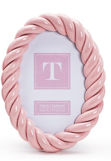 Pink Twist Photo Frame - 4x6 Home Decor Two's Company